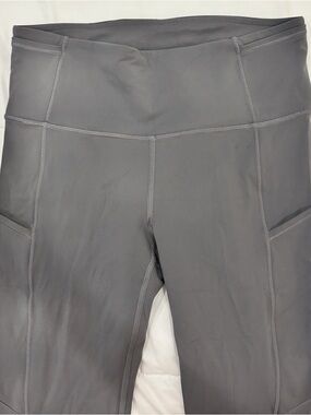 lululemon athletica Charcoal Gray High-Rise Leggings